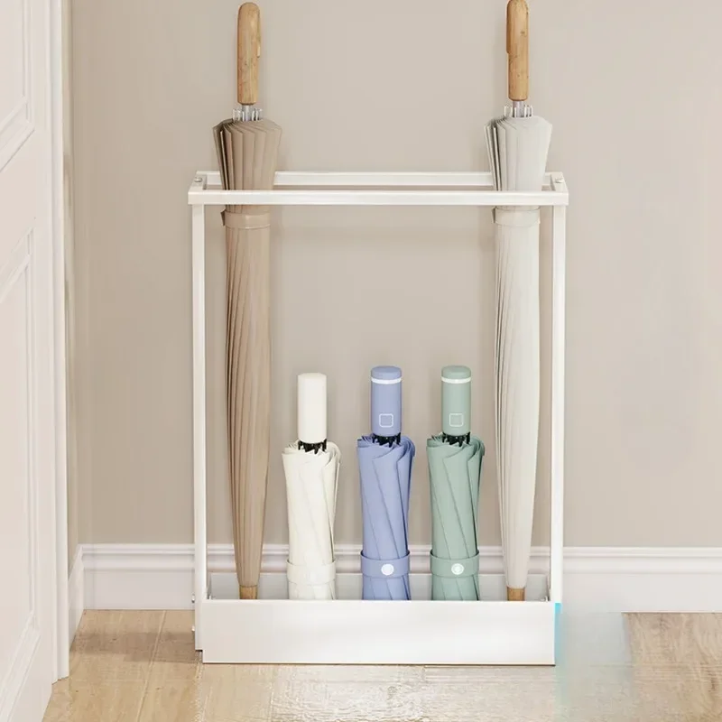 Entrance Umbrella Holder Narrow Metal Umbrella Stand Elegant Indoor Modern Umbrellas Storage Holders Luxury Umbrellas Stands