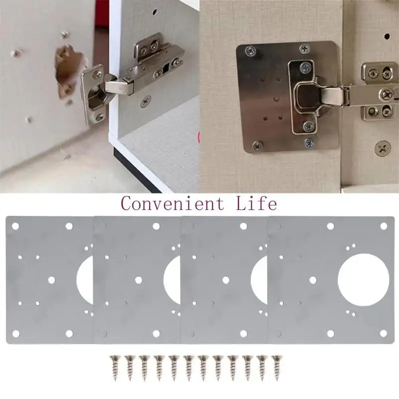

L1EE Hinge Repair Side Walls Flat Connection Plate Hinge Repair Stainless Steel