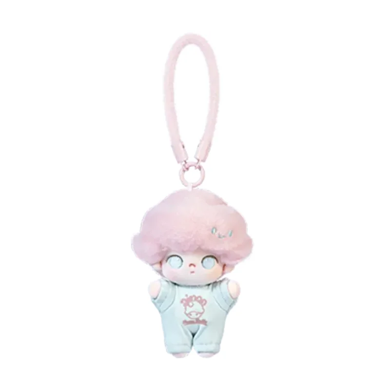 POP MART DIMOO CRUSH ON COFFEE 시리즈 소프트 페이스 키 체인 정품 블라인드 박스 미스터리 박스 카와이 장식품 인형 홈 장식