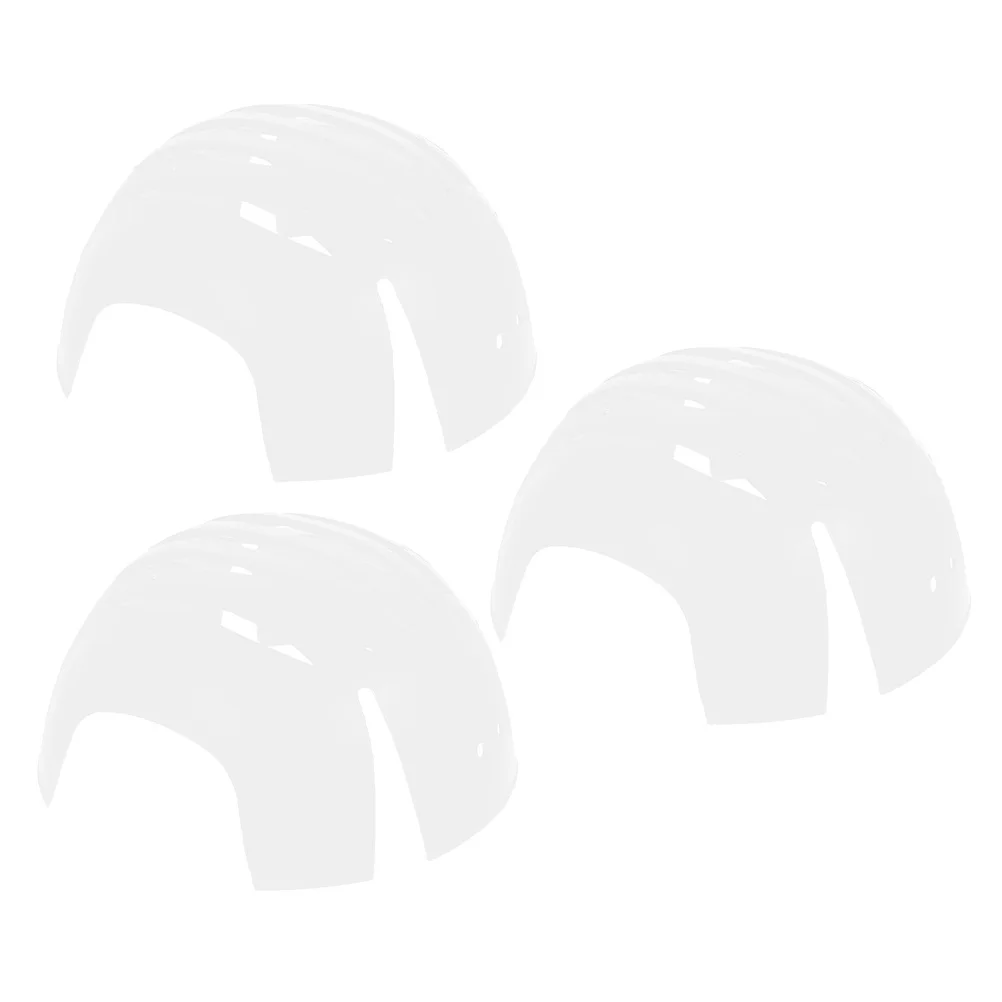 3Pcs Safety Bump Cap Insert Lightweight Pe Lined for Baseball Caps Head Protection Bump Cap Insert for Construction Work