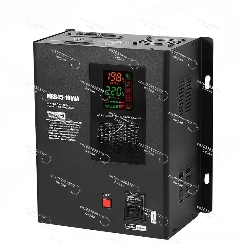 Suspended 10KVA Ultra Wide Input 45/90-280 V/100/140-270V AC Automatic Voltage Regulator Stabilizer 220V 8KW 10KW 50Hz 60Hz