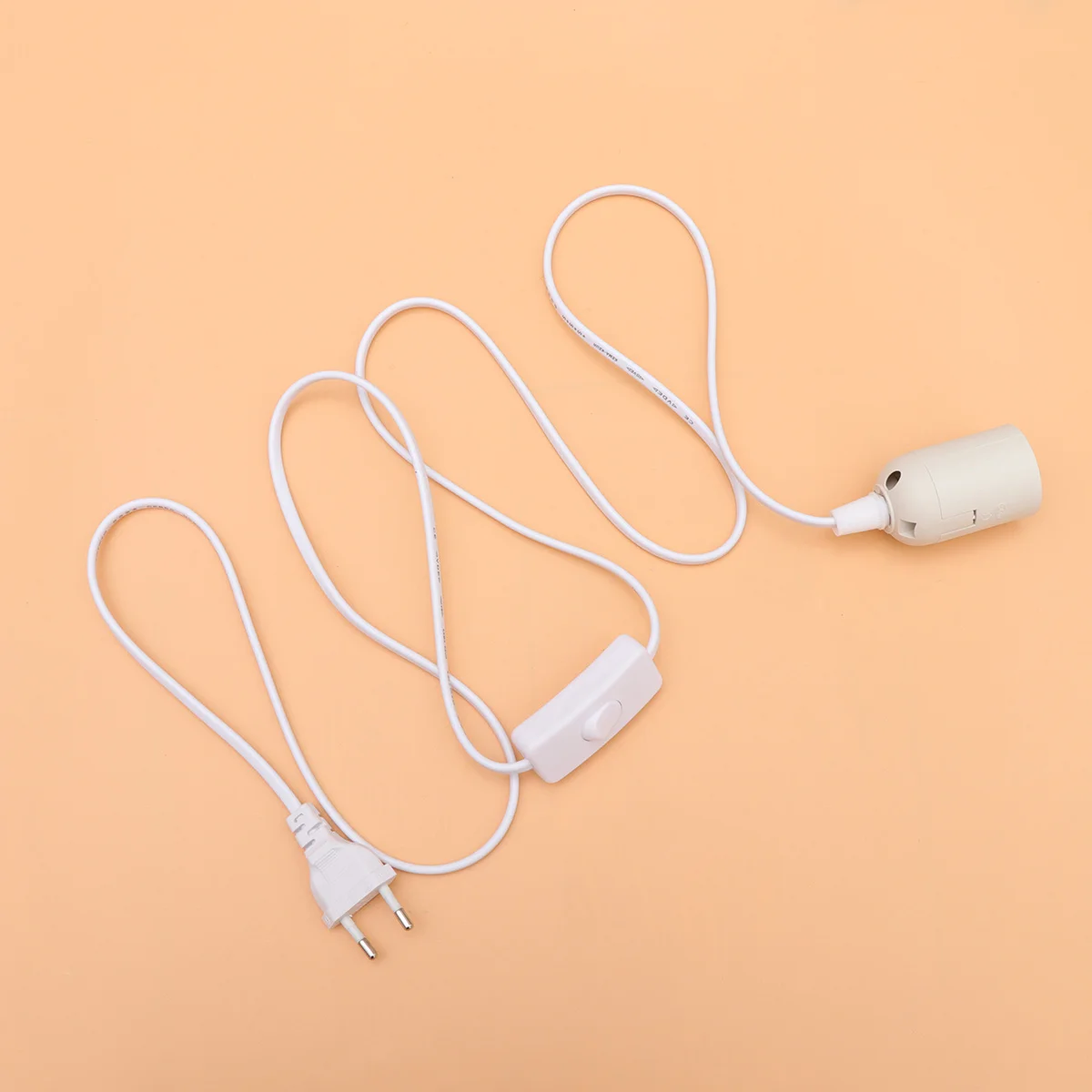 

1.8m E27 Screw Lamp Holder Suspended Ceiling Pendant Lightweight Easy Install Compatible with Existing Shade Corridor Kitchen