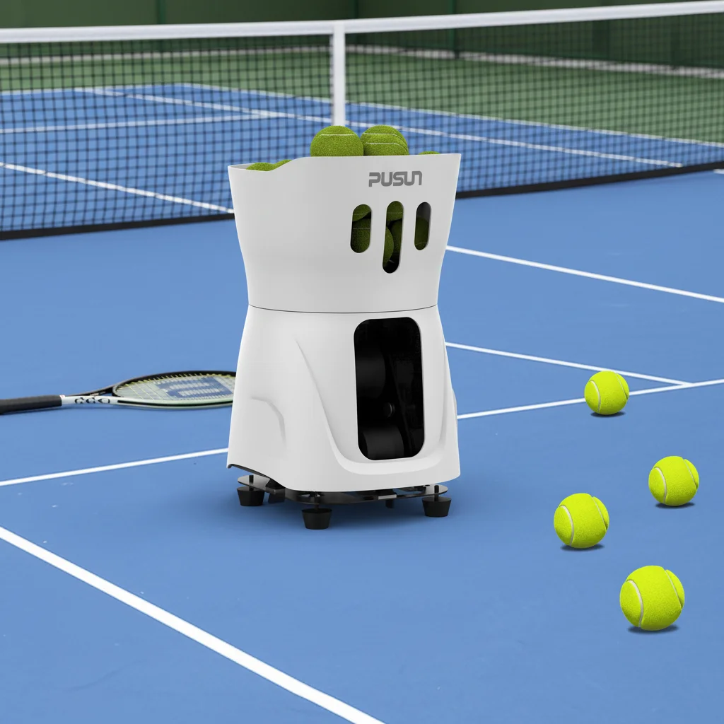PT-Mini Pro Intelligent Tennis Serve Machine Smart Ultra-light Portable Practice Tennis Ball Feeder & Trainer