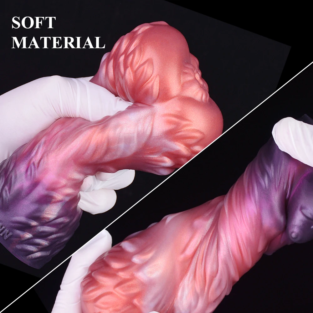 NNSX Silicone Realistic Vagina Lifelike Artificial Male Masturbator Animal Dual Channel Real Pocket Pussy Sex Toys Erotic Goods