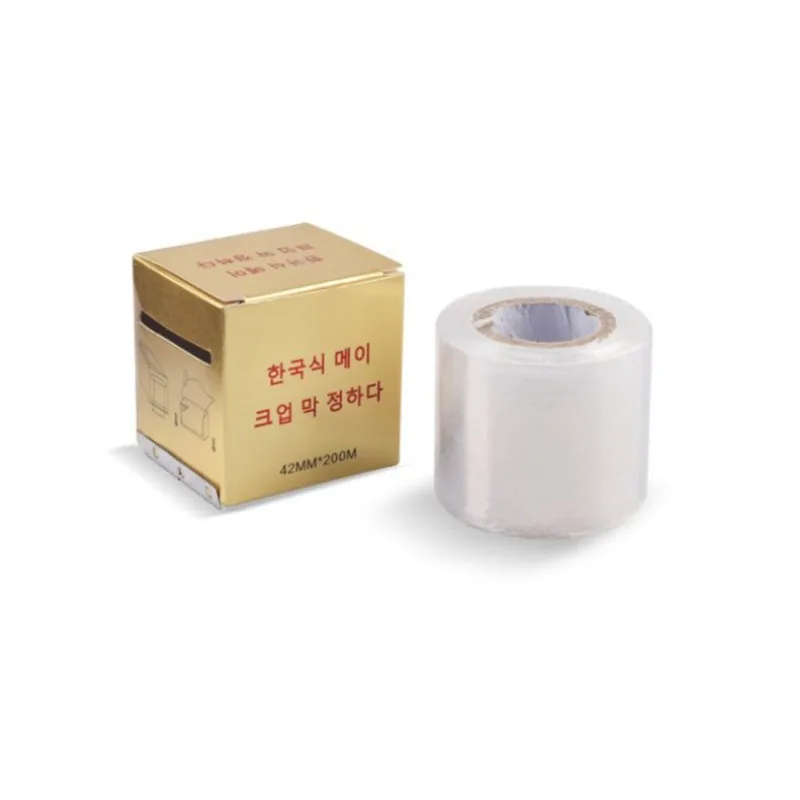 1 Roll Microblading Tattoo Clear Plastic Wrap Preservative Film for Permanent Makeup Tattoo Eyebrow Tattoo Accessories Wholesale