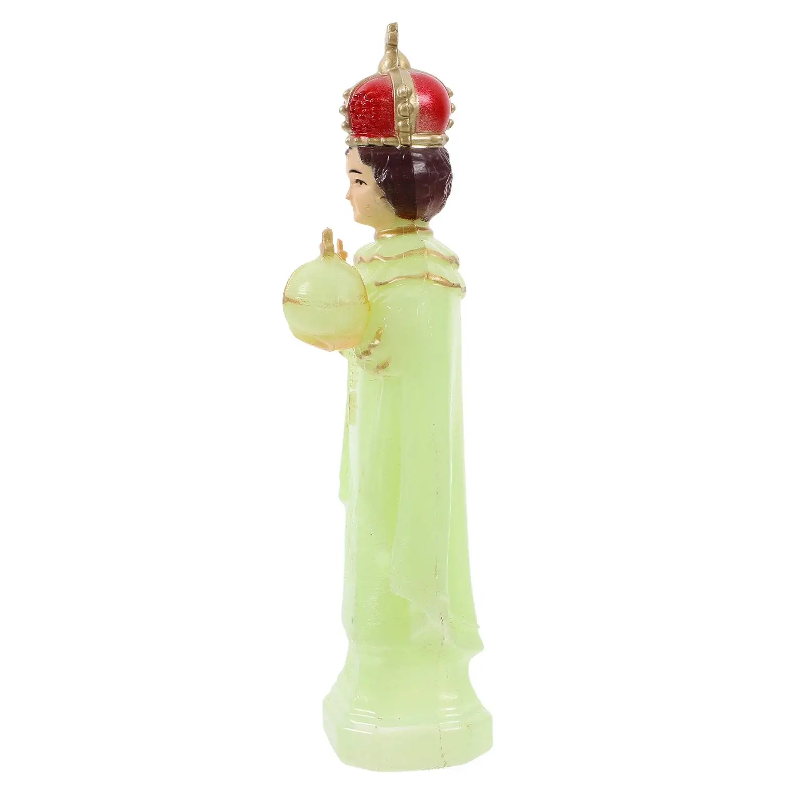 Jesus Statue Jesus Christmas Ornaments Home Decor Christian Ornament Desk Figure Living Room Mini Model