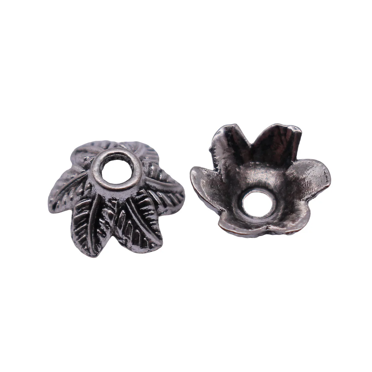Classic Standard Flower Spacer Beads Floral Cap Bezel DIY Beaded Jewelry Craft Supplies