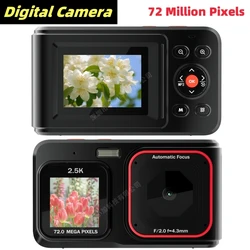 Dual Screen HD Digital Camera With 16x Digtal Zoom Auto Focus High-Definition 72MP Suitable For Home Travel Portable Shooting