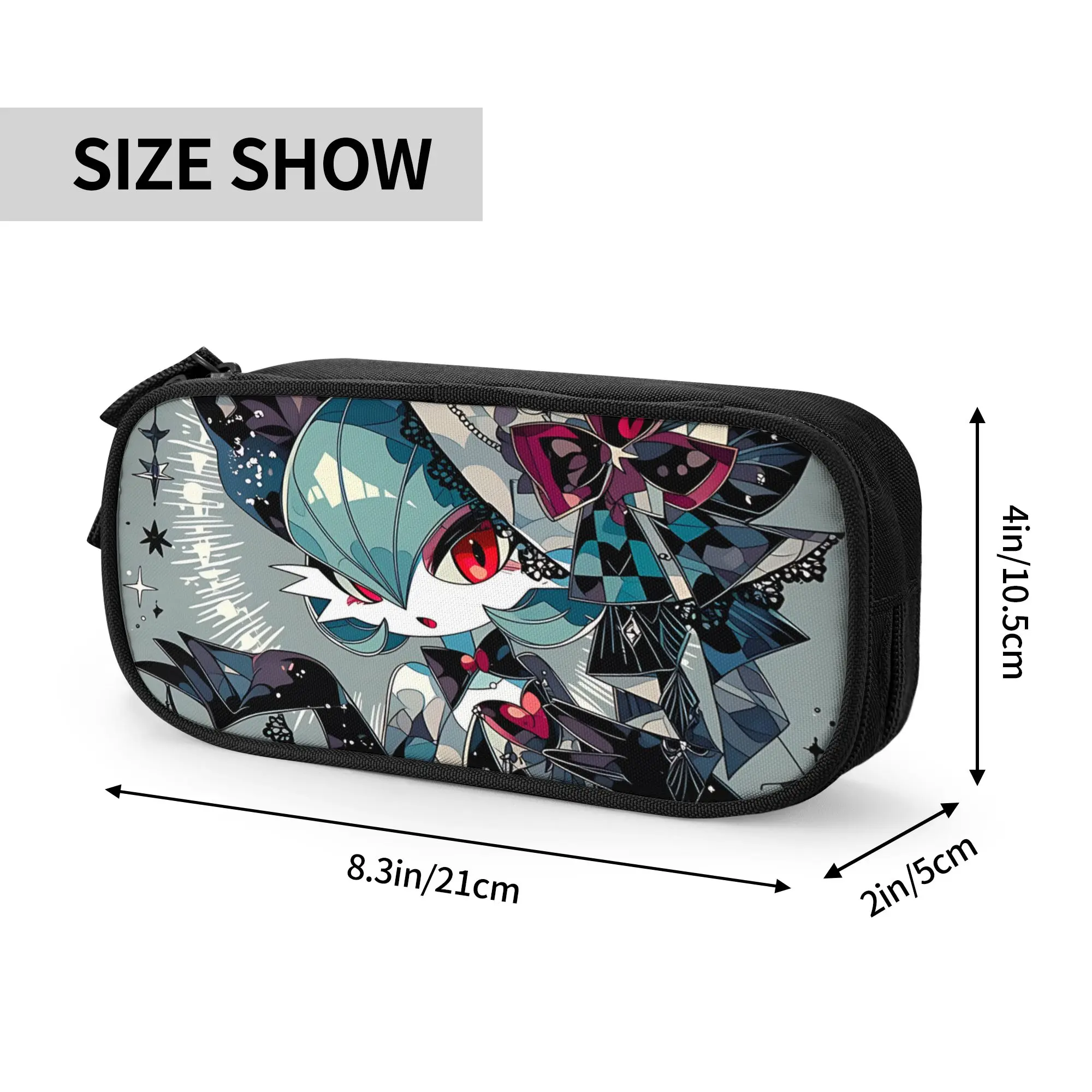 Custom Pokemon Gardevoir Theme Large Capacity Bags for Child  School Pencil Bag for Boys Gilrs Kids