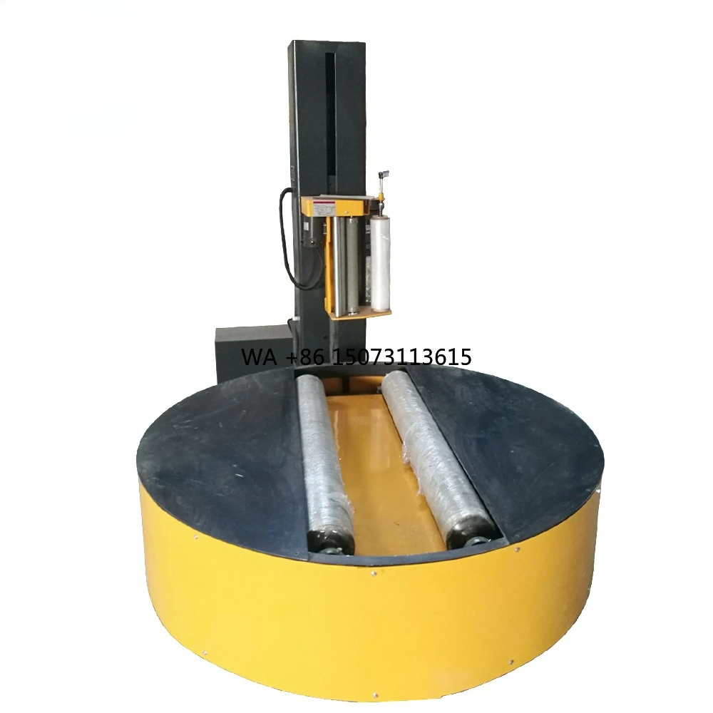 Automatic Stretch Film Wrapper Packaging /Packing / Shrink Wrap/ Wrapping Machine for Paper Reel Toilet Tissue Cylinder Roll