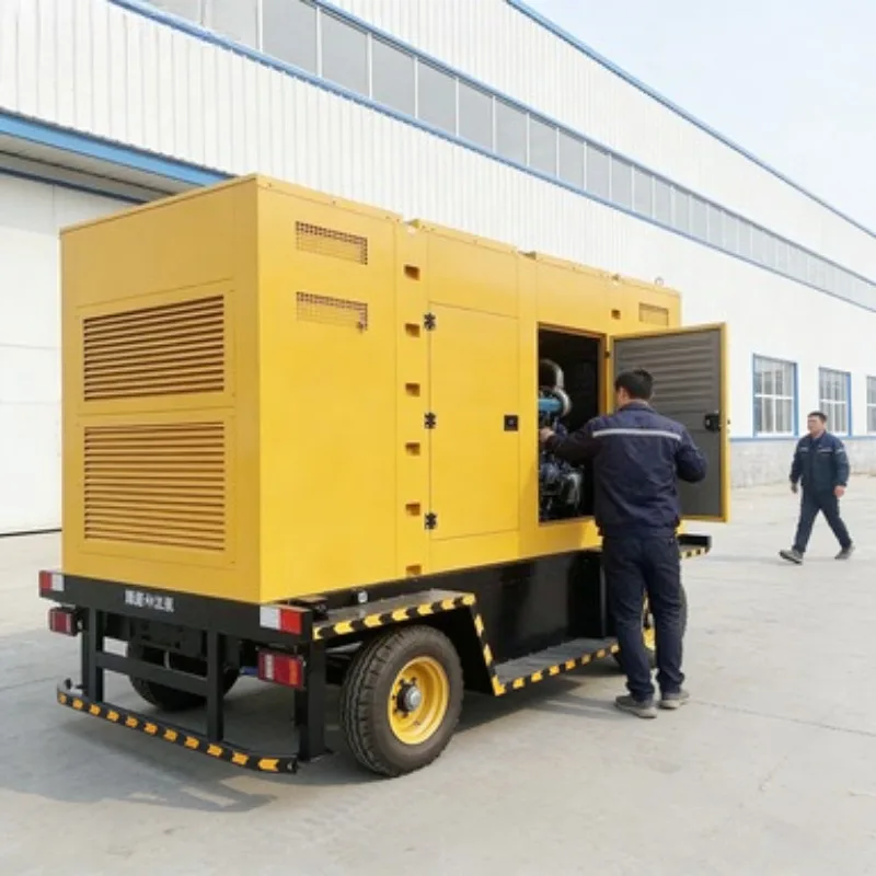 20-5000kVA Intelligent Diesel Generator Silent for Home Use and Fireman Safety with Air Filter and Parts Compatibility