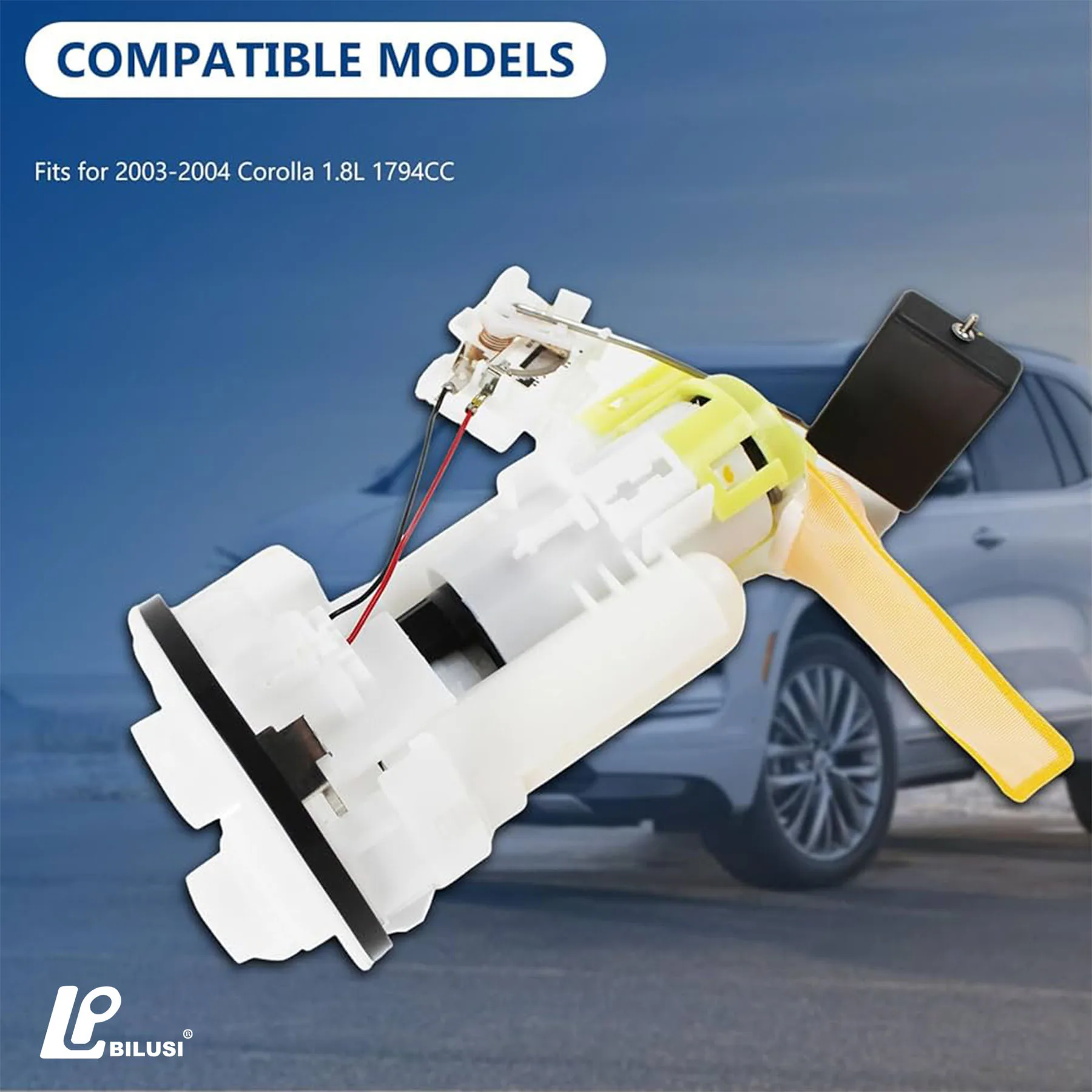BILUSI Top Quanlity Complete Fuel Pump Assembly Fit For Toyota Corolla LUXEL ZZE122R ZZE122For Camry Vios 77020-02190 7702002190