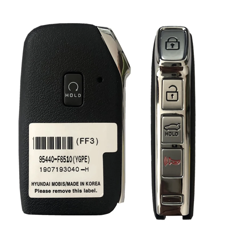 CN051098 Second Original 5 Button Genuine Smart Remote Control Key 47 Chip 433MHz FCC 95440-F6510 TQ8-FOB-4F34 For KIA K7 2018