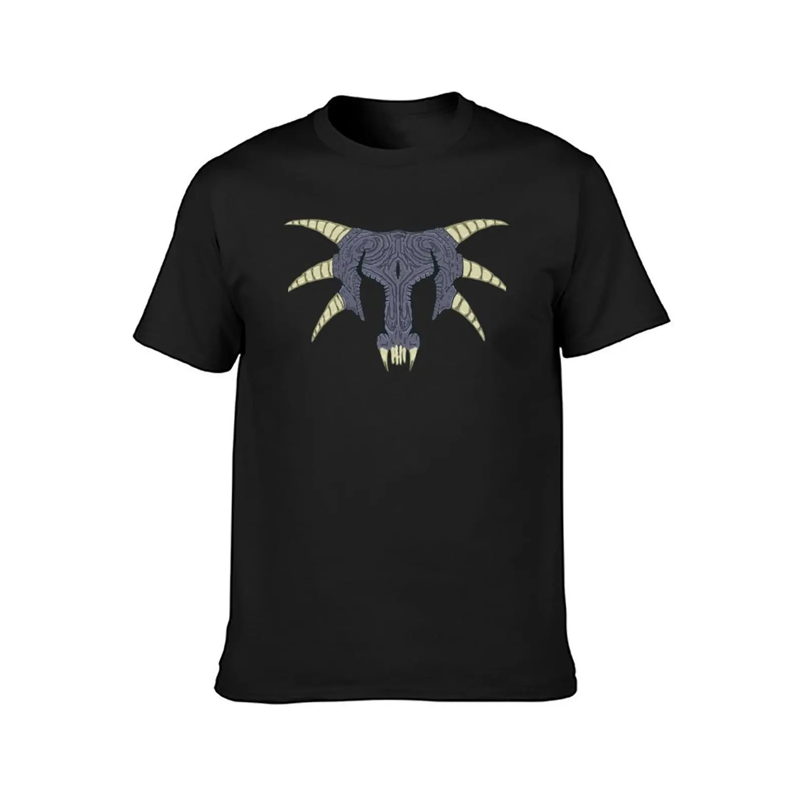 Gothic Sleeper Mask T-Shirt oversizeds Aesthetic clothing funnys boys animal print Men's t-shirt