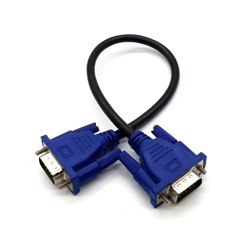 Cáp Nối Dài VGA HD 15 Pin VGA Đực Sang Cáp Dây Dây Dòng Lõi Đồng Cho Máy Tính Máy Tính máy Chiếu