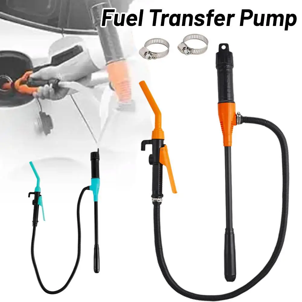 Liquid Oil Transfer Pump Water Pump Powered Electric Outdoor Car Vehicle Fuel Gas Transfer Suction Pumps Liquid Transfer Oil