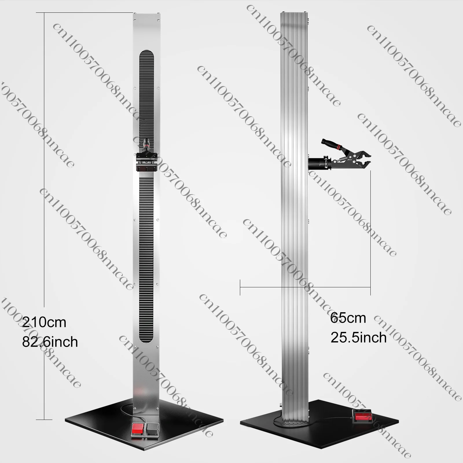 Electric repair rack, can be lifted up and down, mountain bike, road bike, universal, foot switch, hand switch