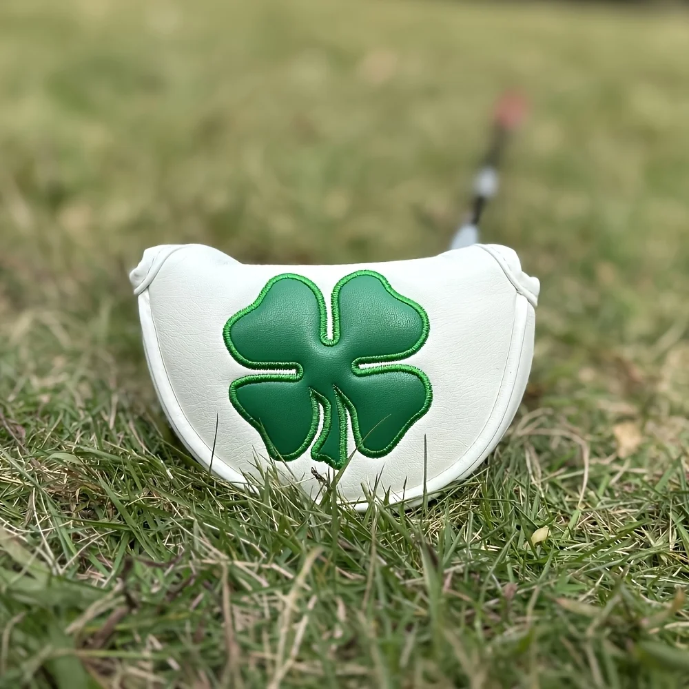 Clover Golf Club Head Cover, Putter PU Material, Wear-Resistant image 5