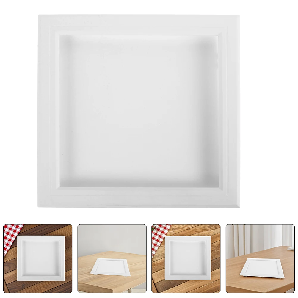 

Concealed Ceiling Access Panel Decorative Wall Covering for AC Maintenance Durable ABS Universal Fit Inspection Port Cover Home