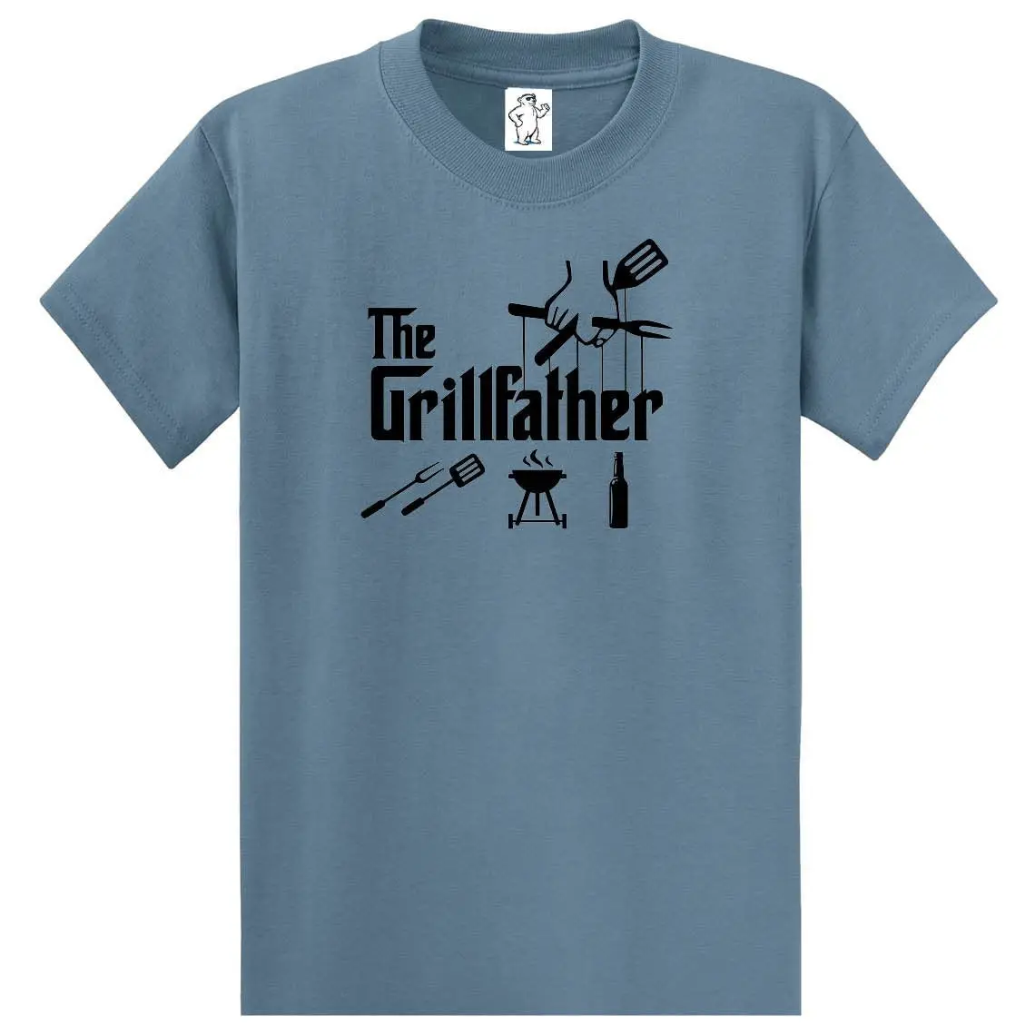 The Grillfather Dad T Shirt Men'S Big And Tall