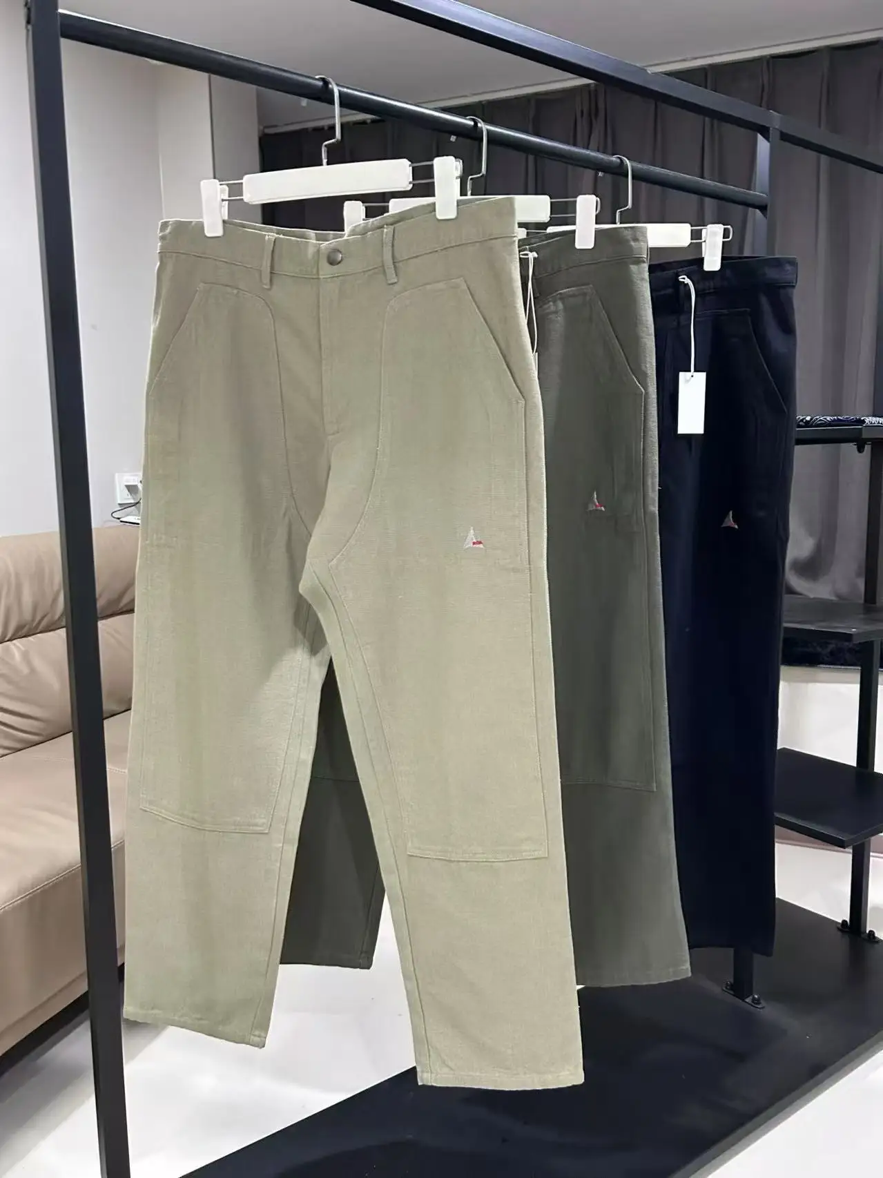 

Roahiking canvas scratch-resistant tear-resistant outdoor logging pants