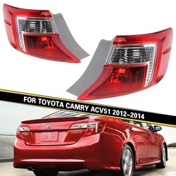 Left/Right Side Red Tail Lamp FOR TOYOTA Camry ACV51 2012 2013 2014 Rear Tail Light Brake Lamp with Wire Harne