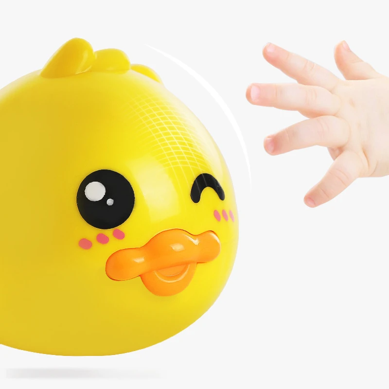 Cute Swimming Duck Bath Toys for Toddlers Floating Wind Up Toys for 1-3 Year Old Boy Girl Newborn Baby Bathtub Clockwork Toys