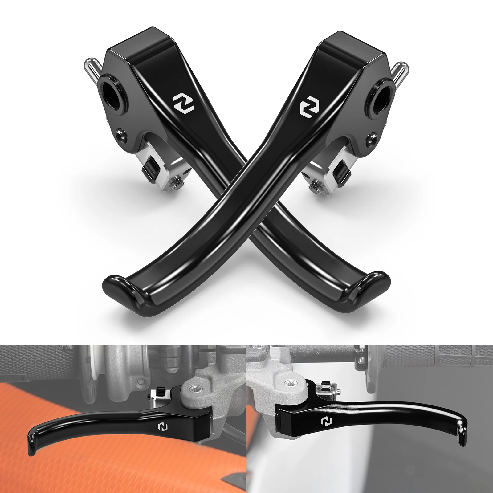 

NICECNC For Husqvarna TE 300 TE 250 FE 250 FE 350 FE 450 501 2022-2024 GasGas EC 300 EC 250 2021-2025 Shorty Brake Clutch Lever