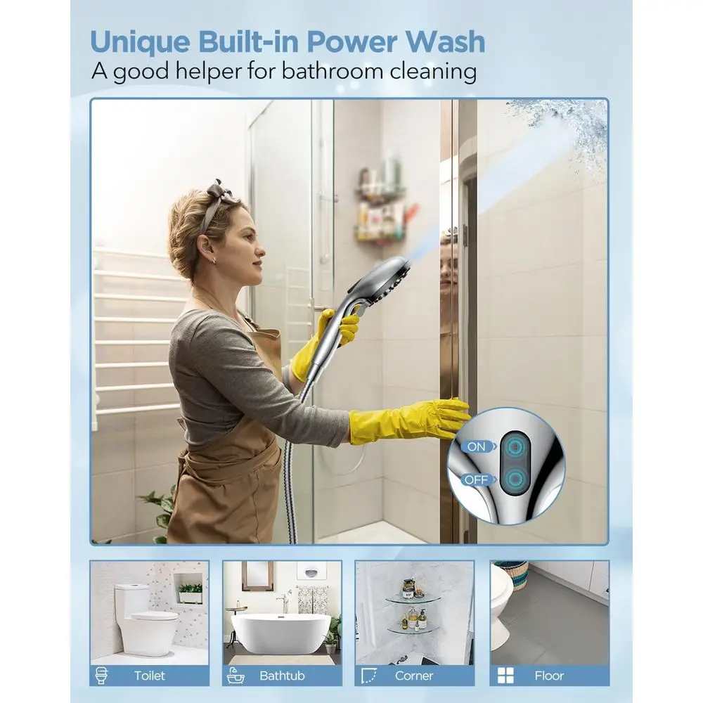 نظام دش سبا مزدوج الوضع: محمول بالضغط العالي مع 10 إعدادات وغسيل طاقة #6