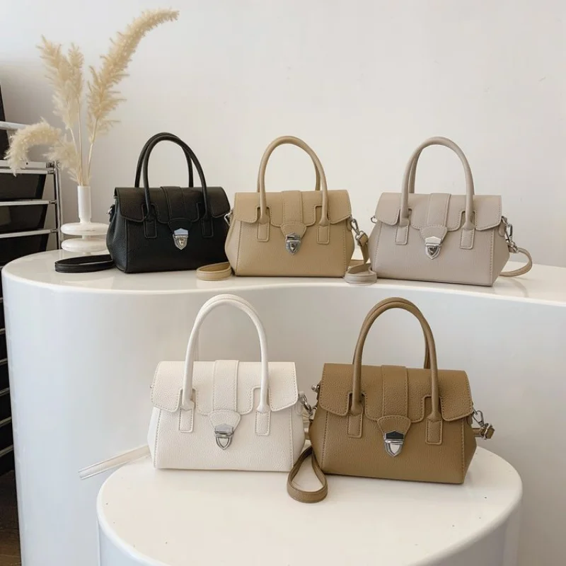 

Elegant Ladies Hand Bags Crafted From Premium Leather Featuring Paris Trendy Lightweight Soft Daily Modern Style​