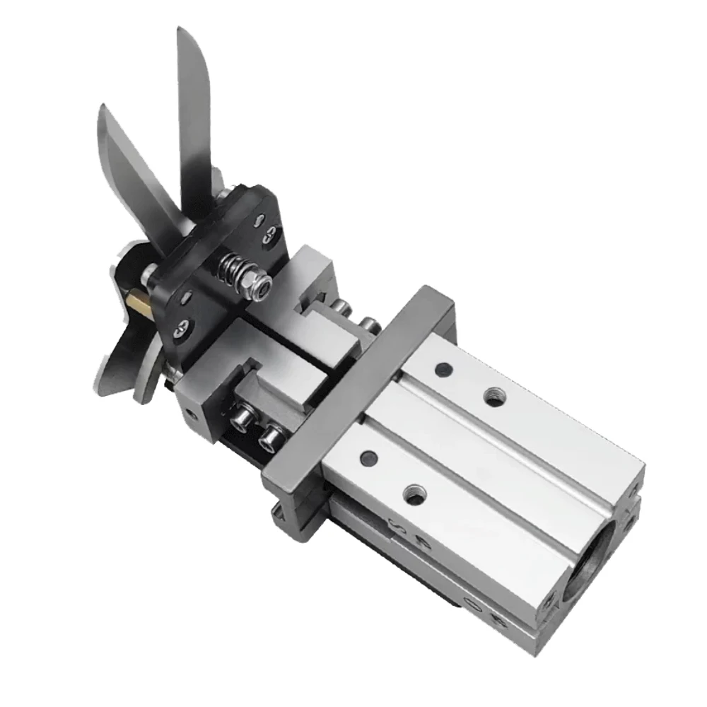 Pneumatic Right-Angle Scissors, Two-Way Cutting, Industrial Grade for Iron/Copper Wire, Tape, Paper – Model AS20-20