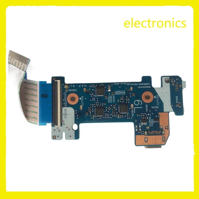 For Hp 14S-CR 14-DK 14-CK 14-CF Laptop USB 3.1 Type C Card Reader Power Board L24483-0. 01 6050A2979701 100% Tested