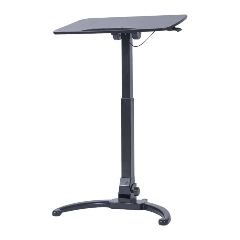 

Folding lift computer desk Standing lift workbench Mobile learning desk