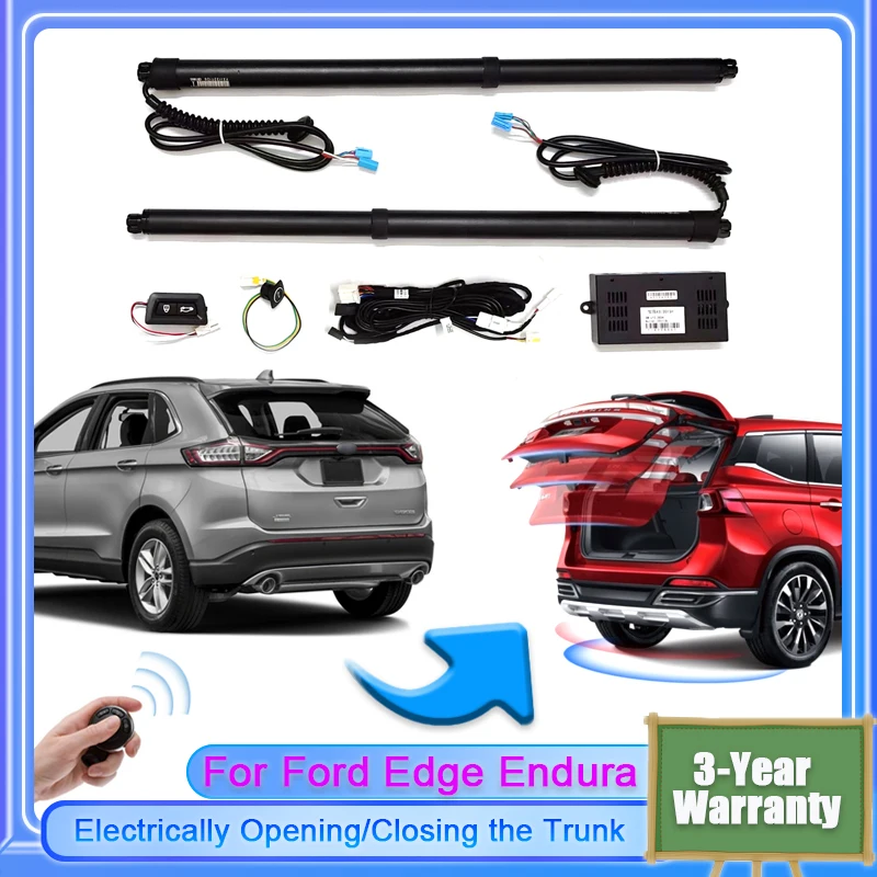 

Для Ford Edge Endura/Plus 2014 ~ 2024 Автомобильный Электрический подъемник для багажника интеллектуальное открытие багажника мягкая Закрытая Автомобильная дверь