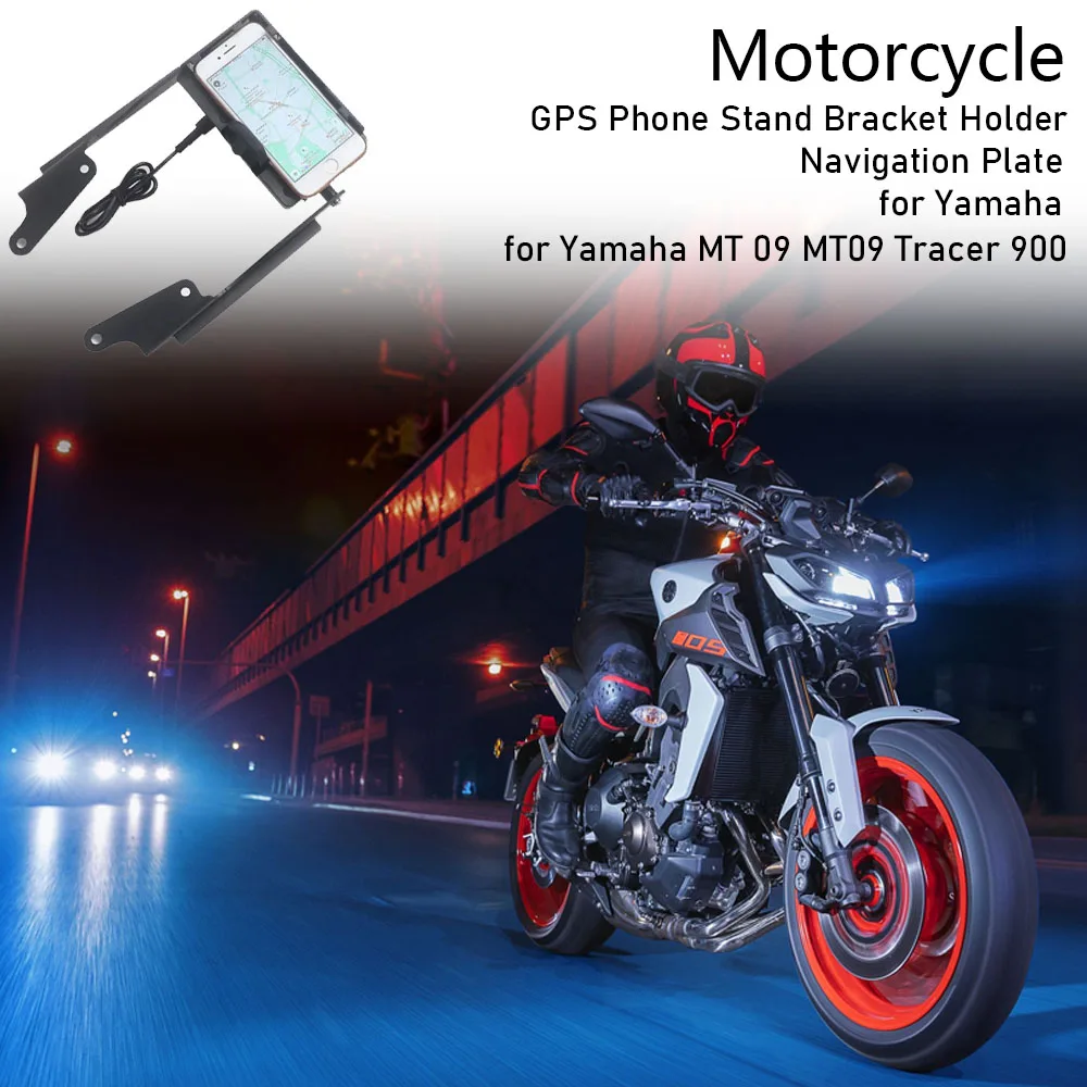 

For Yamaha MT 09 MT09 Tracer 900 2016 2017 Accessories Artudatech Motorcycle GPS Phone Stand Bracket Holder Navigation Plate