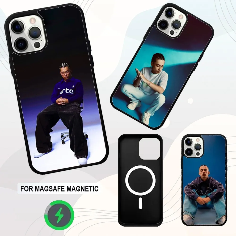 

T-Trueno Rapper Phone Case For iPhone 16e,16,15,14,13,12,11,Plus,Pro,Max,Mini Magsafe Magnetic Wireless Charging