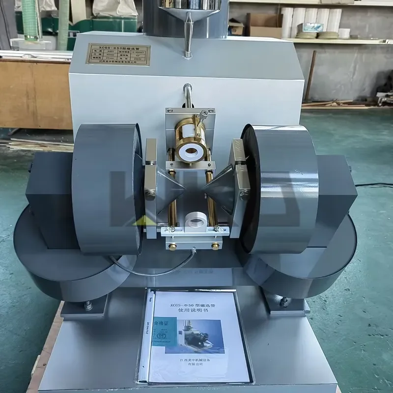 i Pipe Magnet CXG-ZN50 Lab Iron Magnetic Separator Davis Tube Magnetic Separator with 3500/4500 Gauss