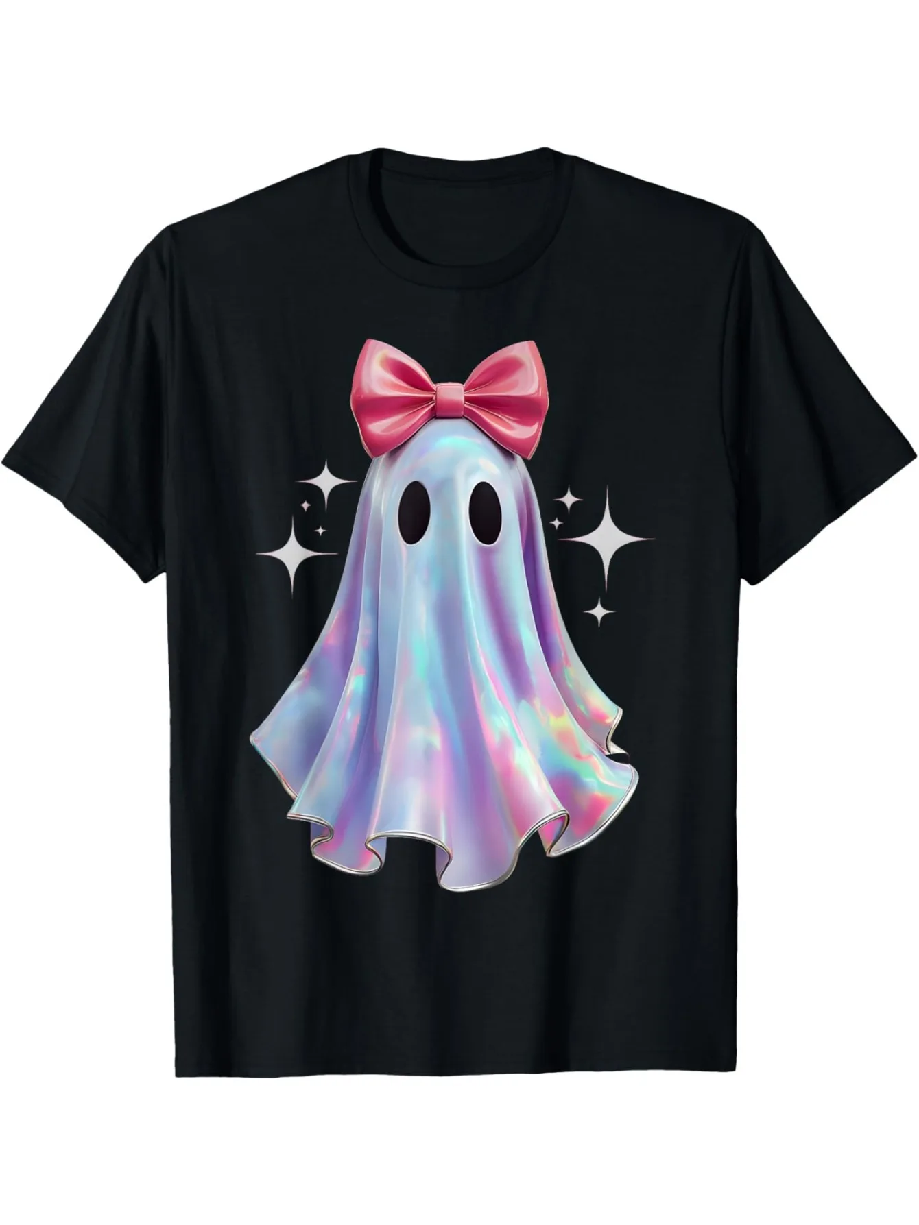 

Pauli The Puppet Horror T-Shirt - Black Cat Design, Halloween/Themed Event Tee