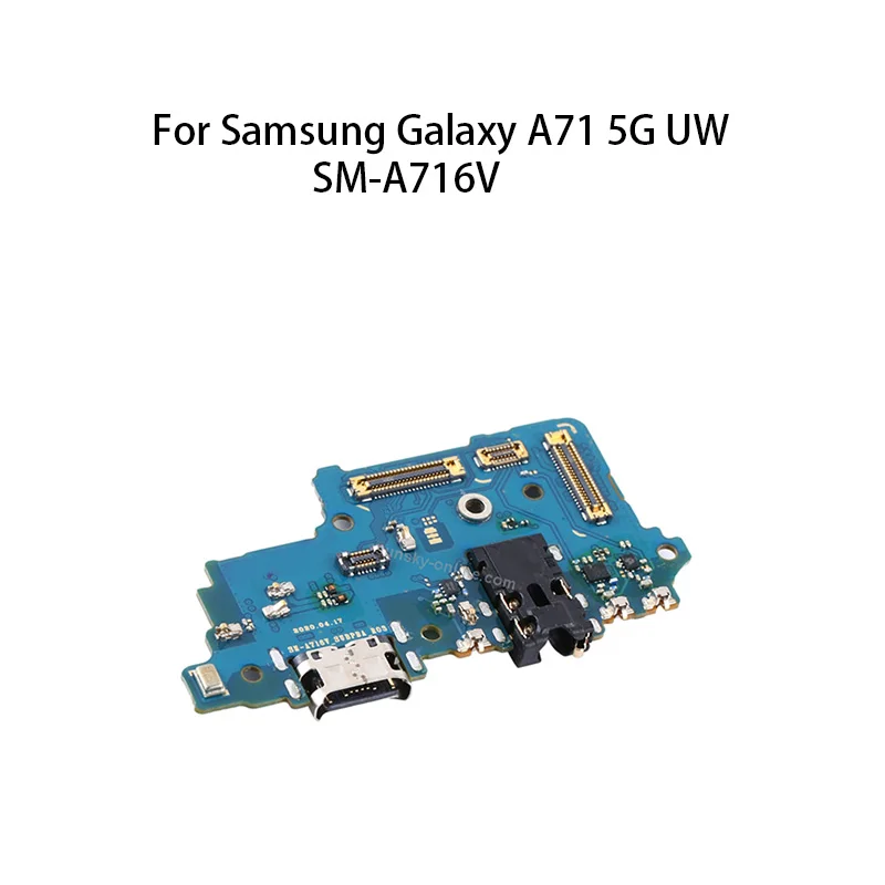 orig USB Charge Port Jack Dock Connector Charging Board Flex Cable For Samsung Galaxy A71 5G UW / SM-A716V