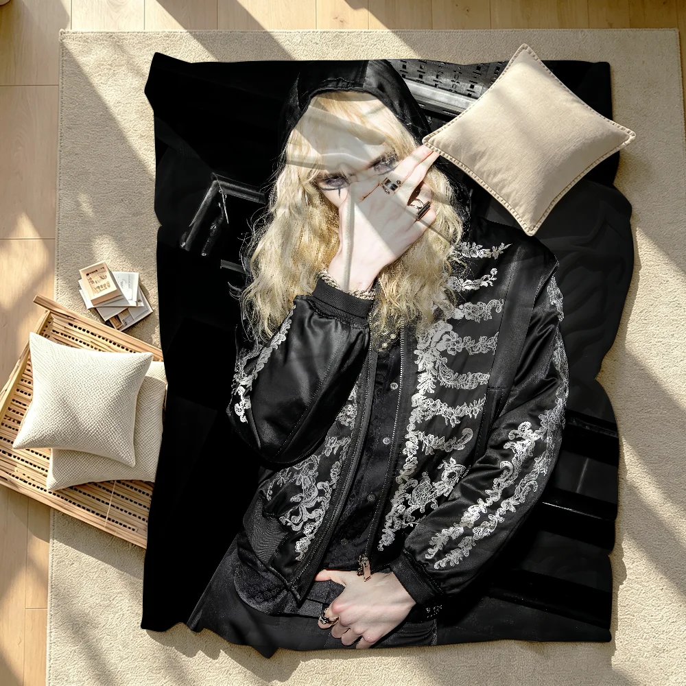 Rapper 2hollis Blanket Soft Warm And Thick Perfect For Bedroom Living Room Bed Sofa Camping Picnic Office Gift