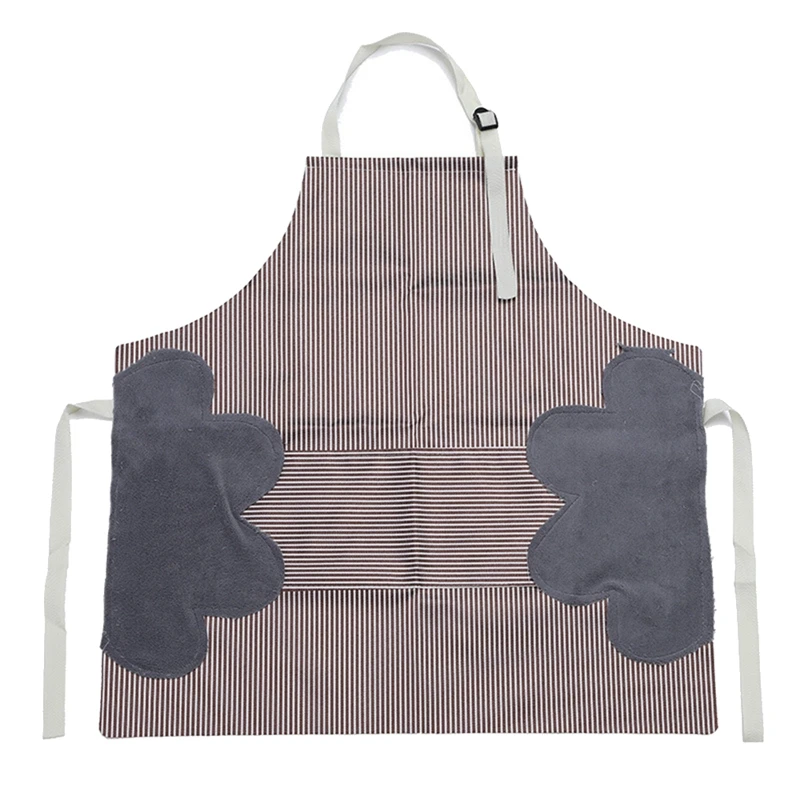 Hand Wipe Apron Waterproof And Oil-Proof Cooking Overalls Kitchen Fashion Household Apron