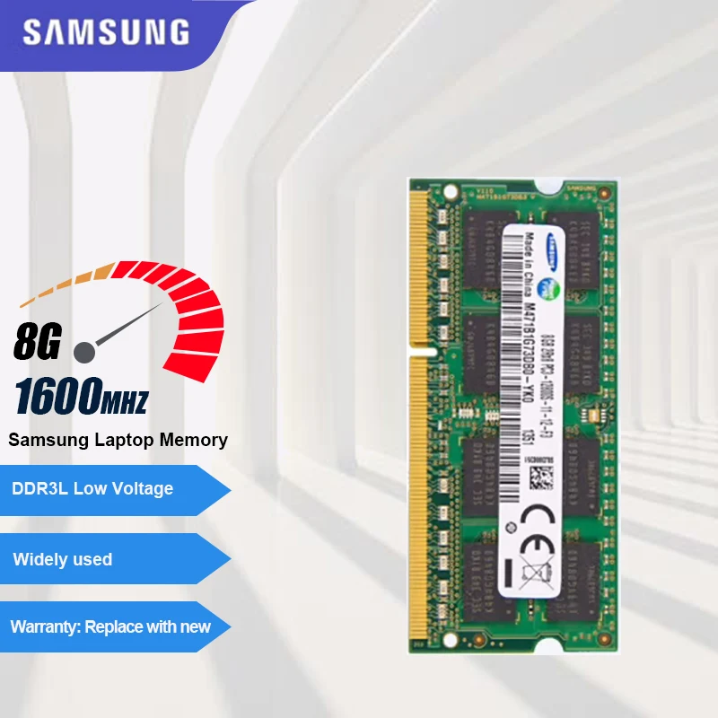 サムスン RAM PC3L-12800S DDR3L 1600Mhz 4 ギガバイト 8 ギガバイト