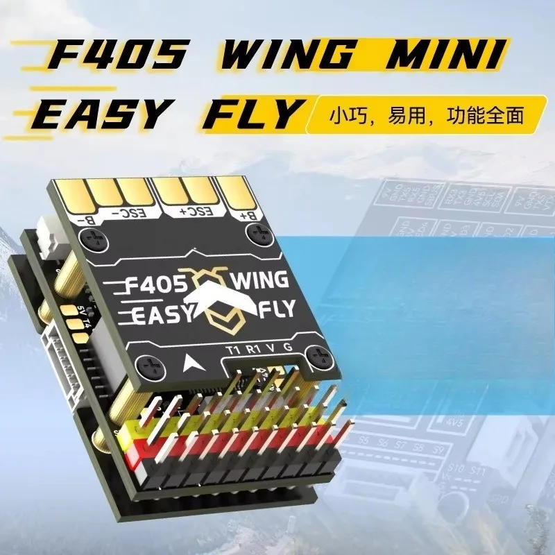 SpeedyBee F405 WING MINI Flight Controller Small Size for Fixed Wing FPV Drone RC Airplane Mini Board