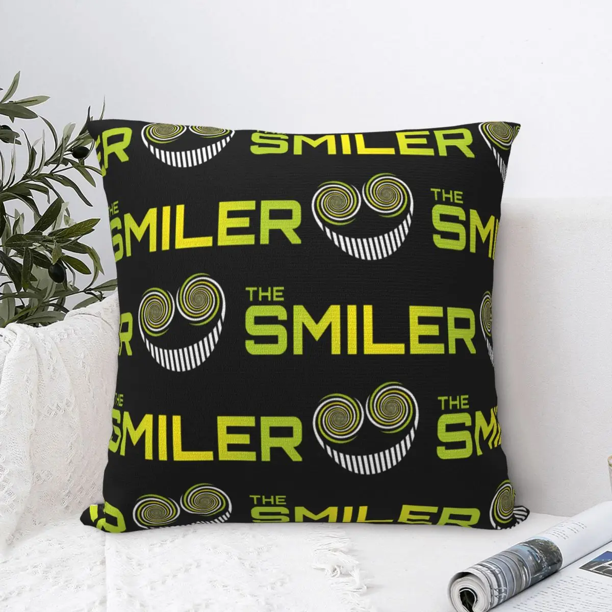 The Smiler Alton Towers Resort Park Square Pillow Covers Polyester Bed Car Cushion Cover Cool Throw Pillow Case 40*40