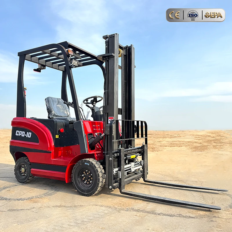 Factory Direct Export Forklift Electric 1 Ton  Cheap Price Ce Mini Forklift Truck Reliable Performance