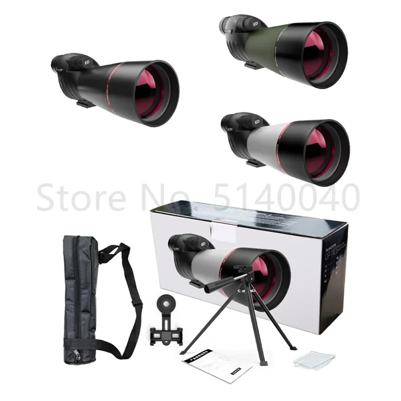 أحادي العين 25-75X60 HD عدسة أحادية العين منظار رؤية واضح للتخييم في الهواء الطلق الصيد التنزه تسلق #2
