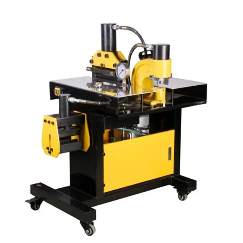

Split Hydraulic Busbar Processing Machine Integrated Bending Cutting Equipment for Copper Aluminum Row Work （customized）