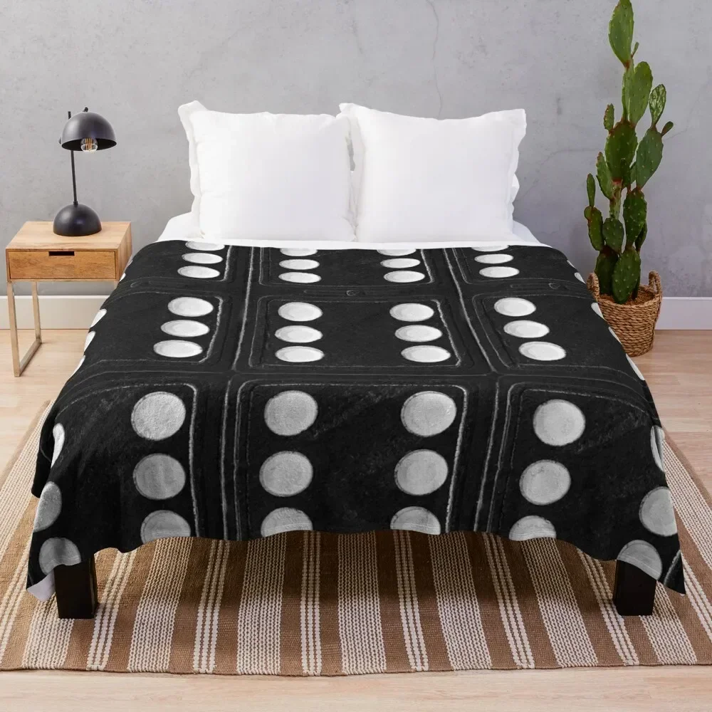 

Domino Double Six Throw Blanket Luxury Sleeping Bag manga Decorative Sofa Blankets