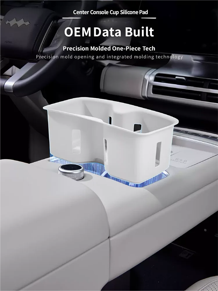 For BYD Leopard 7 Titanium 7 2025 2026 Silicone Silicone Cup Holder Coaster Interior Modification Accessories  Cup Holder Cover