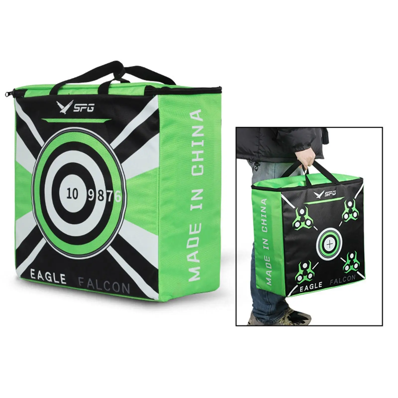 

Archery Target Bag with Carry Handle High Density Bow and Arrow Target